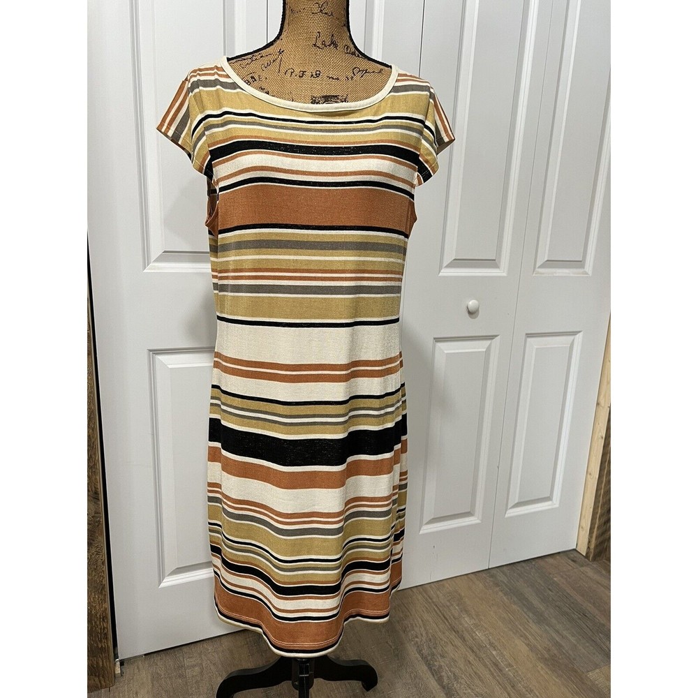 Madison Leigh Knee Length Dress Size L